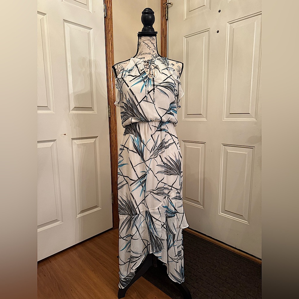 White House black market chiffon ruffle maxi dress

Beach , Easter , church
